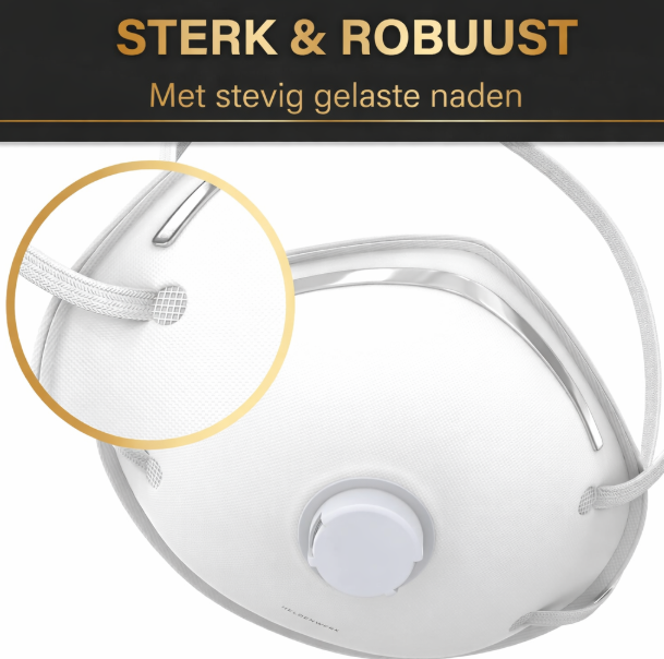 Masque de protection respiratoire Heroism - Blanc