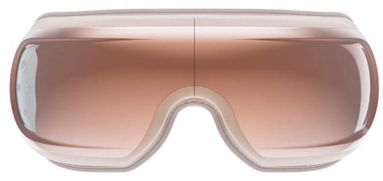 Appareil de massage pour les yeux RENPHO Eyeris 3 - Pour le contour des yeux et les tempes - Fonction chaleur et option rafraîchissante - Avec commande vocale et Bluetooth - Différentes intensités - Or rose