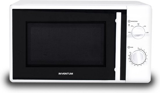 Micro-ondes Inventum MN205S Solo - 20 L - 700 W - Fonction décongélation - Blanc