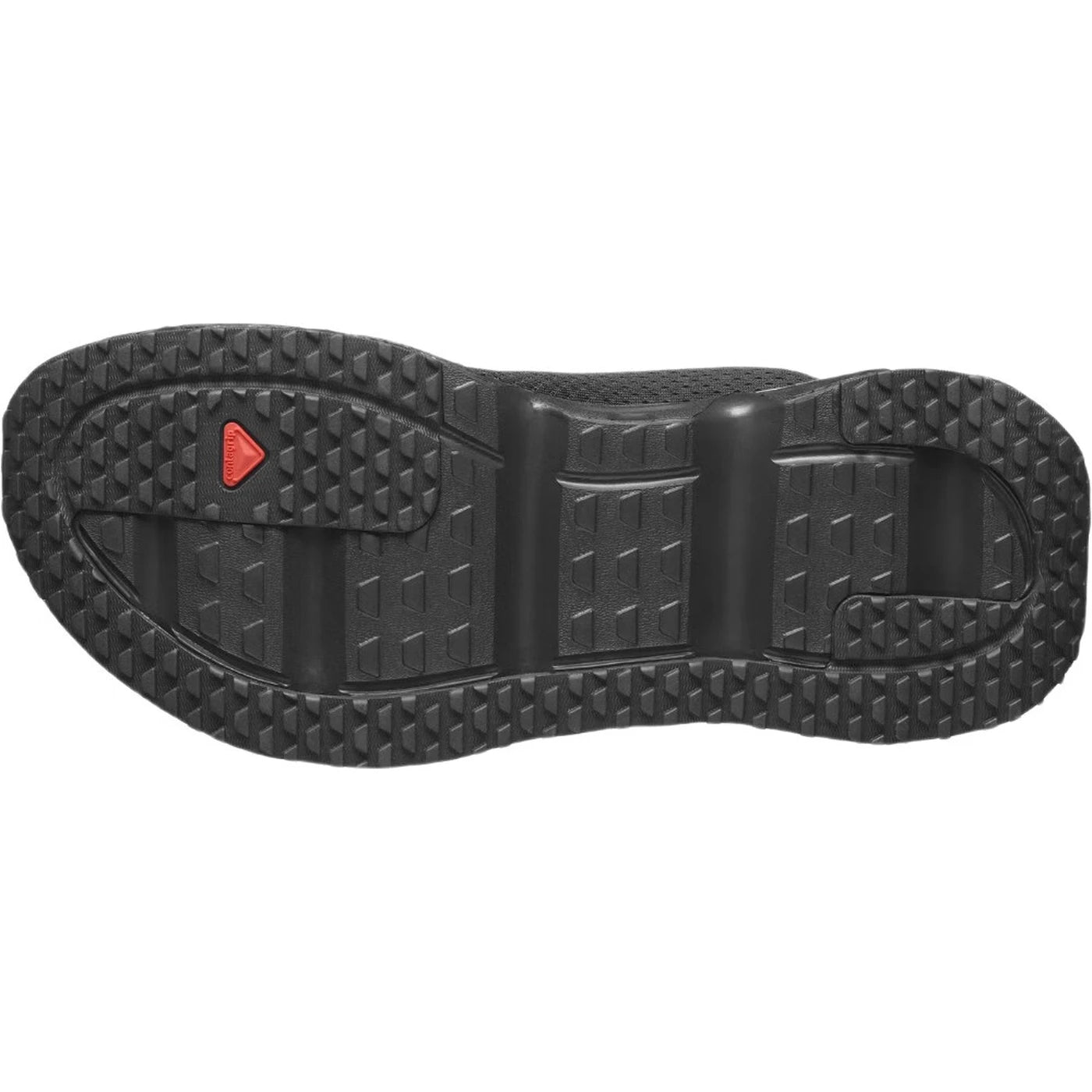 Salomon Reelax Moc 6.0 Chaussures de récupération pour femmes - Noir - Modèle sans lacets avec talon rabattable - Maille respirante - taille 37 1/3