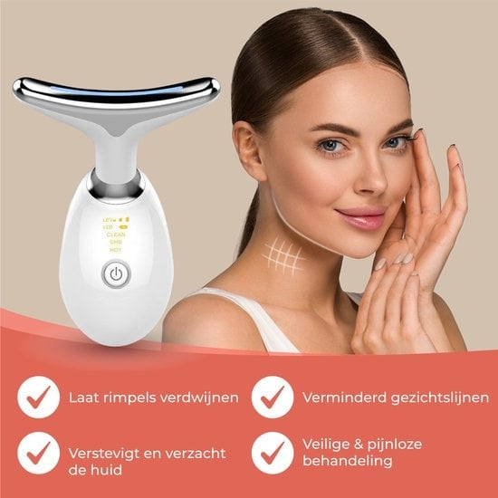 Nuvance - Skin Rejuvenator - Facelift Device - Skin Care - USB Rechargeable - Facial Cleanser - Reducing Acne, Lines, Wrinkles and Fatigue