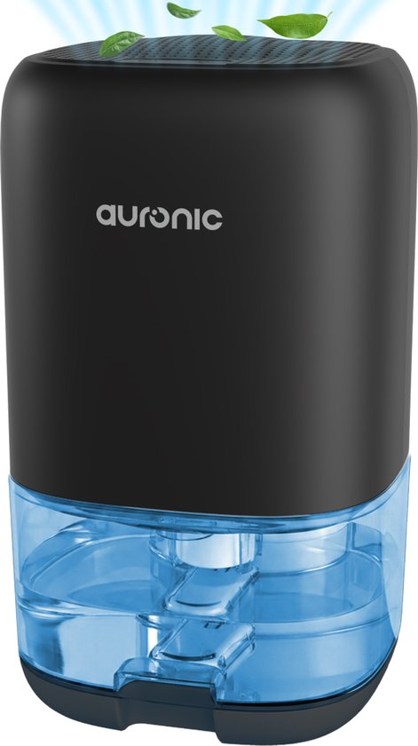 Déshumidificateur Auronic 450 ml/jour - 1 L - 40 W - 10-20 m² - LED - Noir