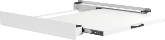 Wasophoogte® Rehausse pour lave-linge et sèche-linge - Kit d'empilage pour lave-linge et sèche-linge - Cadre intermédiaire - Compatible avec tous les modèles - Blanc
