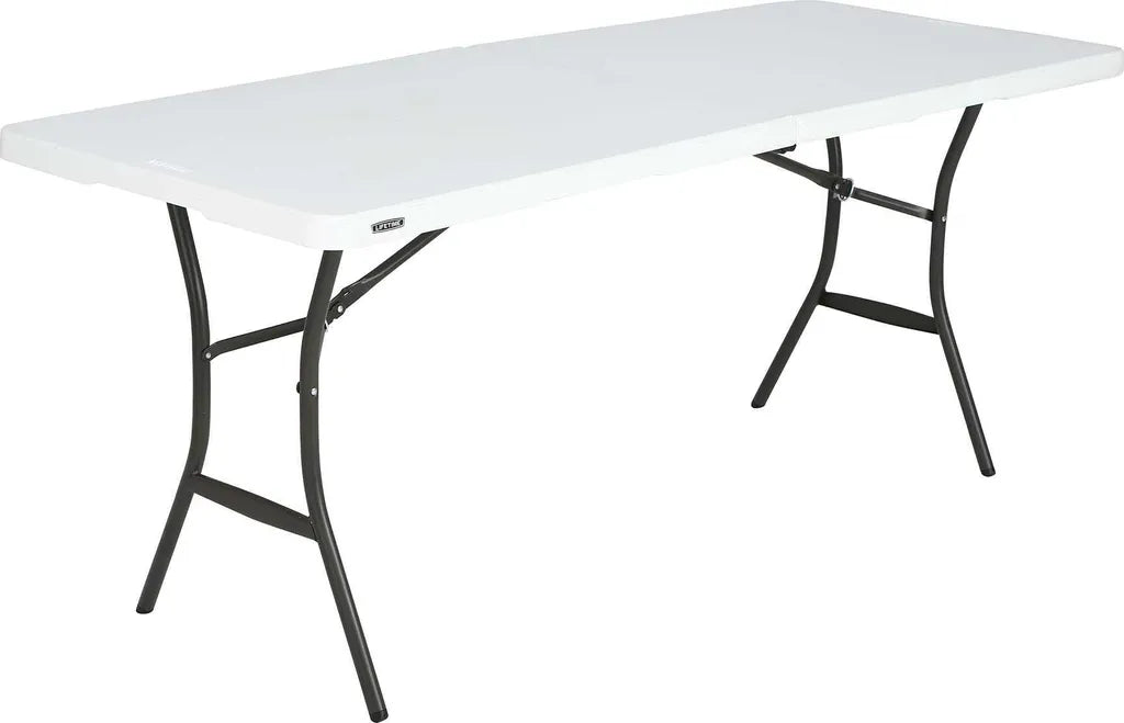 Lifetime - Table pliante de camping - Kunststoff - Blanc - 83x70x74 cm
