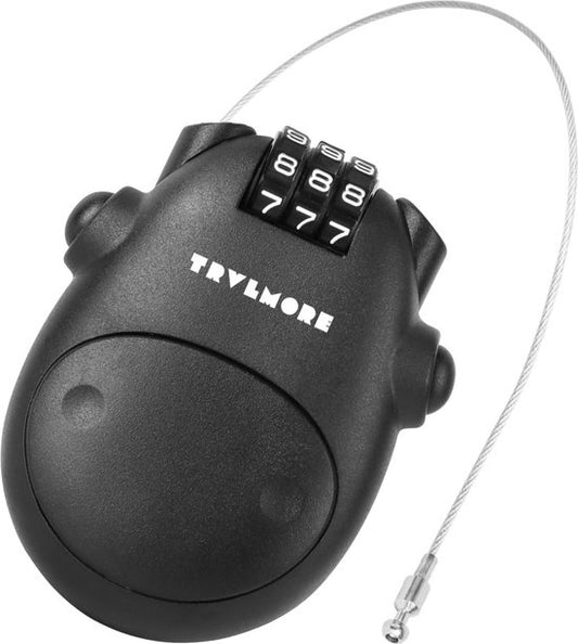 TRVLMORE Cadenas pour snowboard - Cadenas pour ski - Cadenas à chiffres - Acier