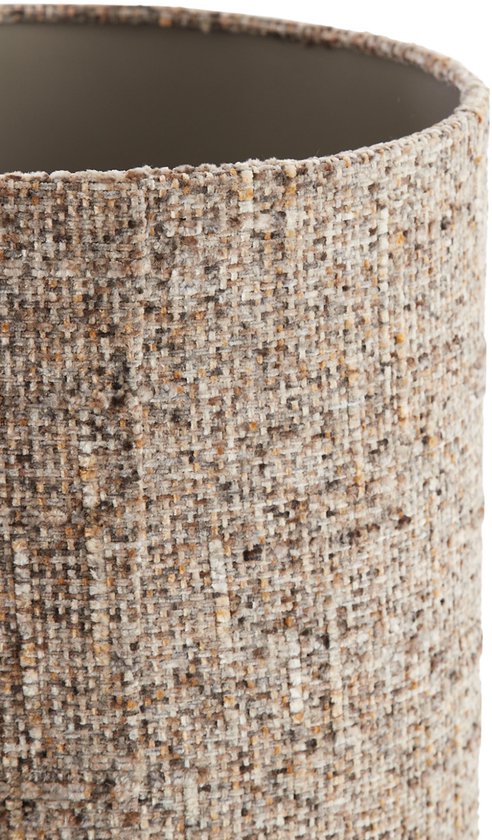 Light & Living - abat-jour - Osire - gris - tissu - Ø 30 cm - E27 - 2230988
