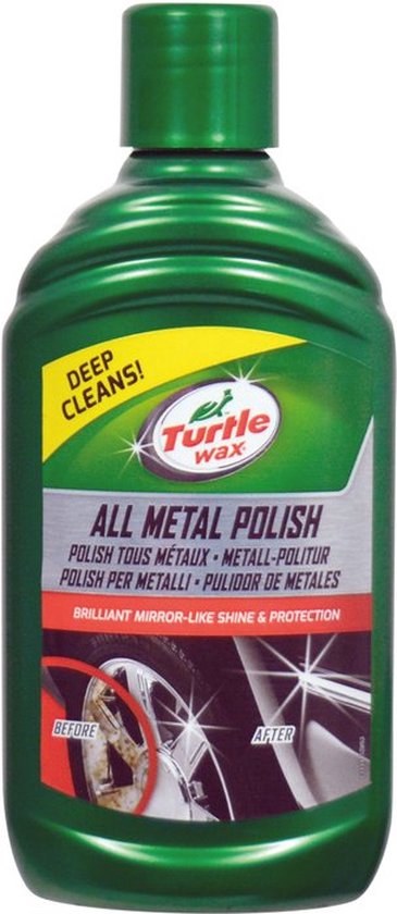 Turtle Wax 52853 GL All Metal Polish 300ml - Nettoyant pour métaux