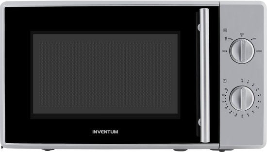 Micro-ondes Inventum MN205SZ Solo - 20 L - 700 W - Fonction décongélation - Argent