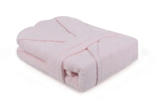 Cappa - Peignoir avec ceinture - Taille XXL & 360 g/m² - Avec poches et haute absorption - Pour la douche et le bien-être - Coton rose clair