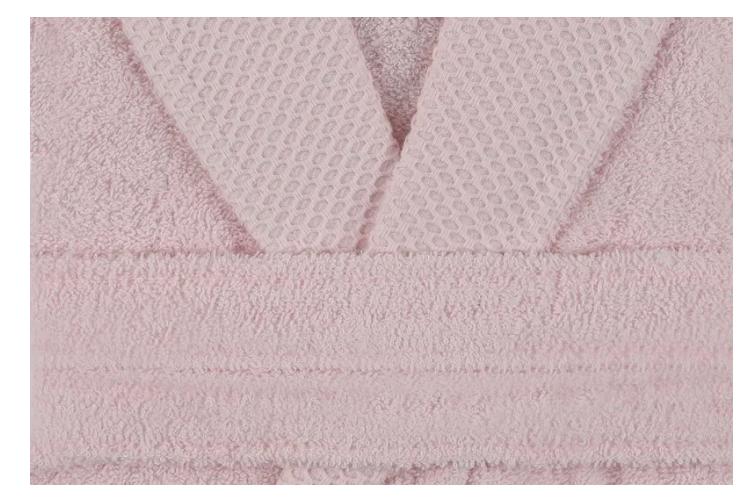 Cappa - Peignoir avec ceinture - Taille XXL & 360 g/m² - Avec poches et haute absorption - Pour la douche et le bien-être - Coton rose clair