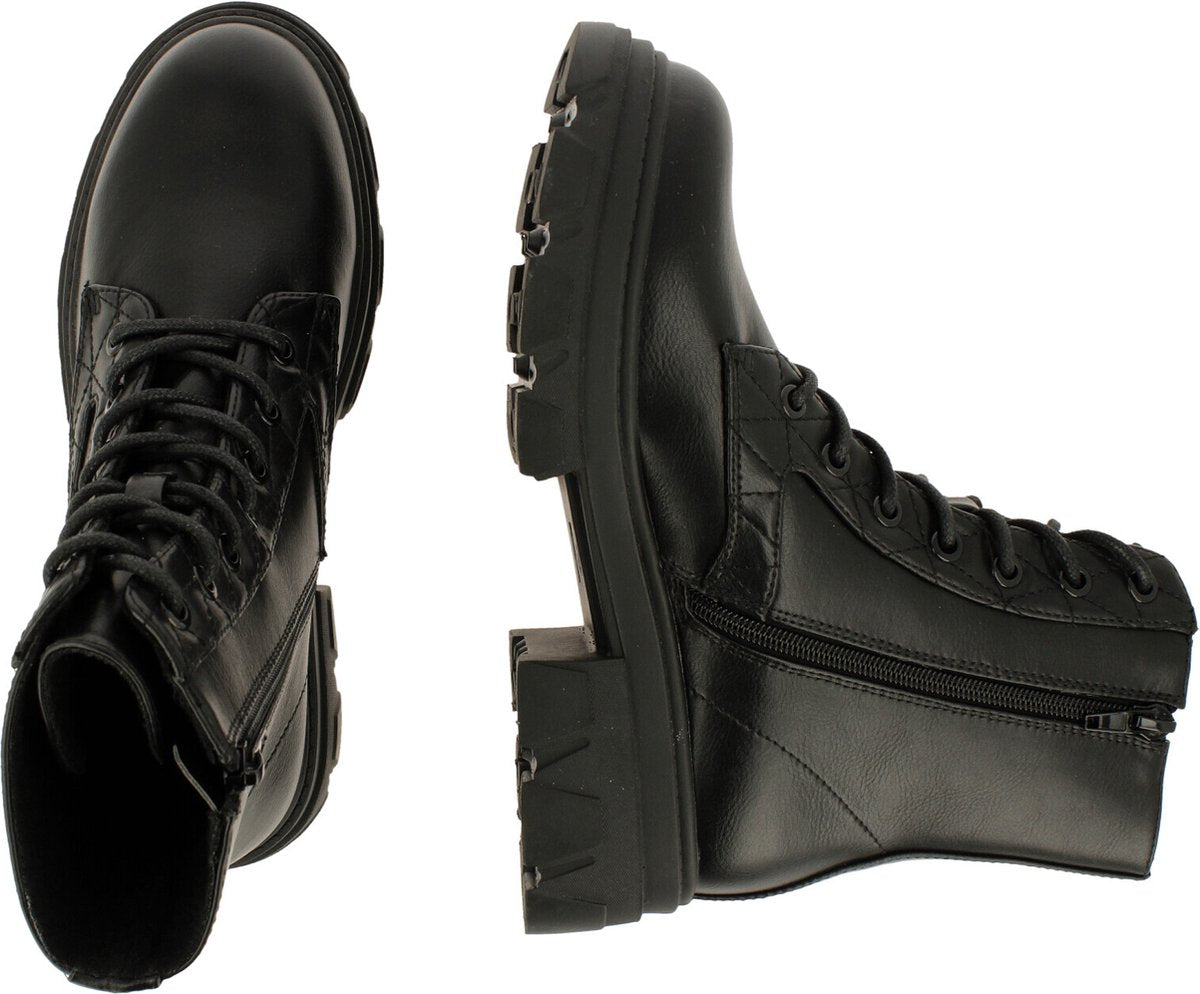 Bottes Bullboxer 267514F6S - Noir - Taille 38 - Dessus PU - Semelle TR