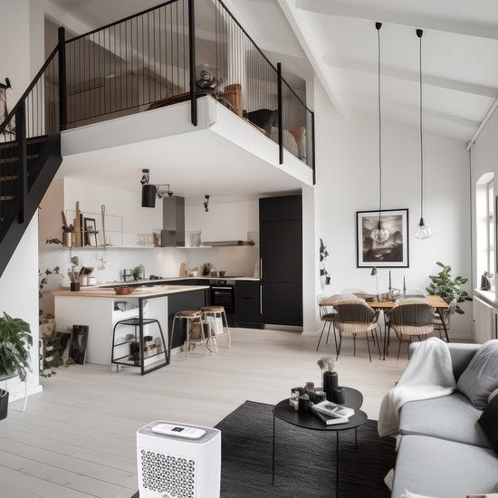 Déshumidificateur Auronic - Série Compact Plus - pour des pièces jusqu'à 40 m² - 420 W - 20L - Blanc