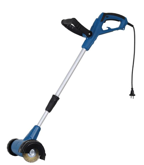 Désherbeur - CFH - Brosse à désherber électrique - 4 brosses à mauvaises herbes - Bleu