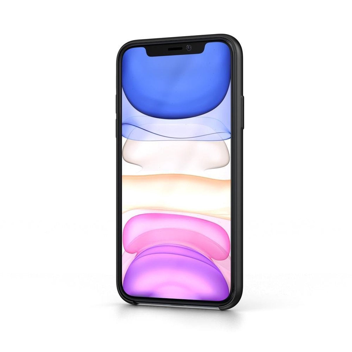 BeHello iPhone 11 Liquid Silicone Case - Noir