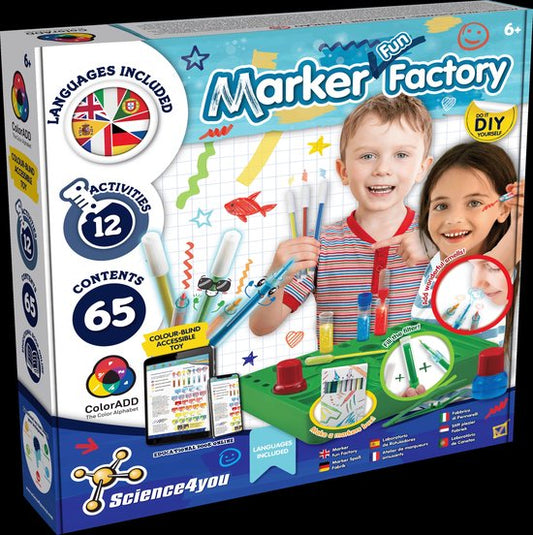 Science4you - Fabriquez vos propres feutres - 65dlg. - 6+