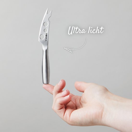 Boska Cheese Knife Set Mini Copenhagen - Couteaux à fromage - Set de 4 - Couteaux à fromage - Lavable au lave-vaisselle - acier inoxydable