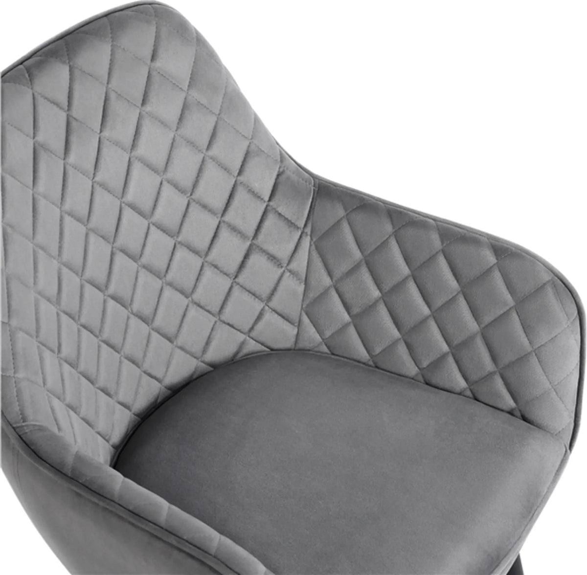 Yaheetech Lot de 2 chaises de salle à manger - Gris clair - Velours - Avec accoudoirs - 120 kg - 57,5 x 58 x 86,5 cm