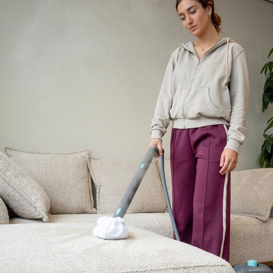 Achaté Nettoyeur à vapeur PRO - Nettoyeur puissant pour tapis, sols et taches - Tue 99,9 % des bactéries