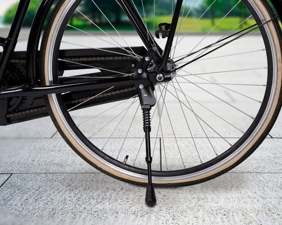 Béquille vélo - Bicycle Gear - pour vélo entre 24'' et 28" - Stand Bicycle - Max. 20KG - Steel - Black