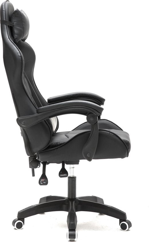 Chaise de jeu Cyclone - chaise de bureau - réglable - noir