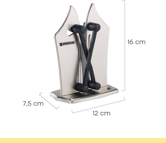 Mediashop Bavarian Edge - Aiguiseur de couteaux - Redonne du tranchant à tous les couteaux et ciseaux
