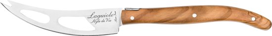 Ensemble de couteaux à fromage Laguiole Style de Vie Luxury Line - 3 pièces - Bois d'olivier