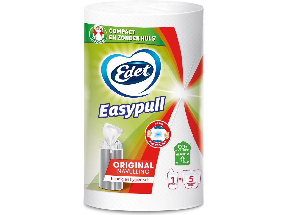 Rouleau de recharge Edet Easypull Original - 6 pièces - Blanc