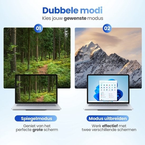 Garpex® Câble Mini DisplayPort vers HDMI - Câble Mini DP vers HDMI - Câble HDMI - 4K 30Hz Ultra HD - Blanc - 1,8 mètres