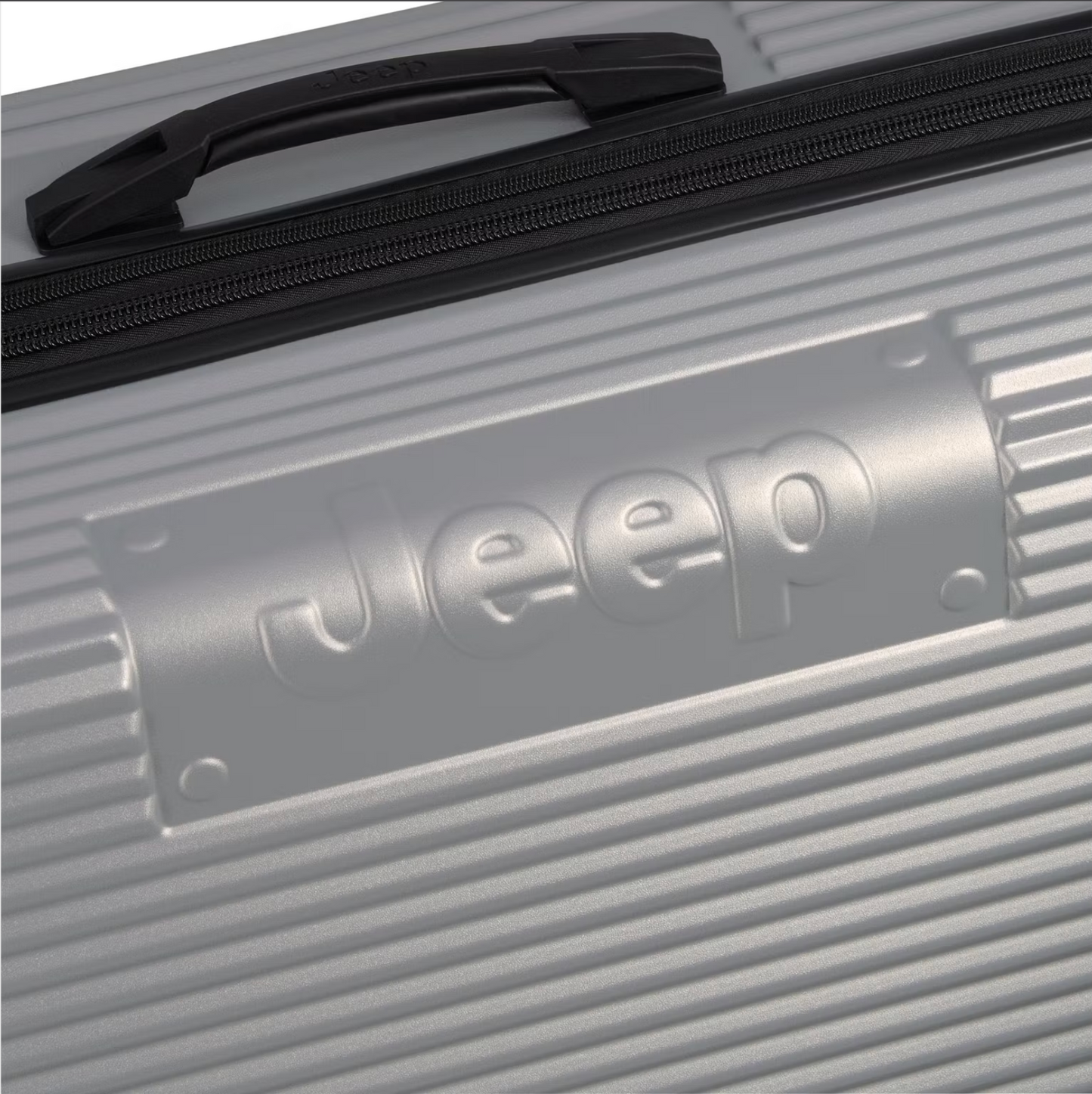 Jeep Trolley extensible XL 122L - Argent - 81 x 53 x 33-36 cm - Verrouillage TSA