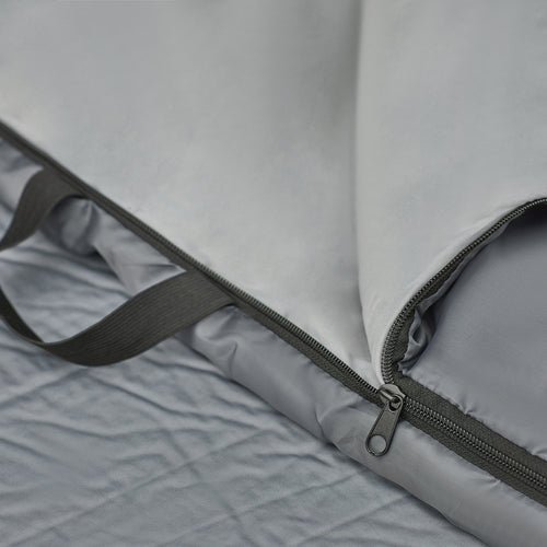 SoBuy Tente de camping - OGS60-L-HG - 2 personnes - pliable - lit inclus - 194 x 145 x 157 cm - gris