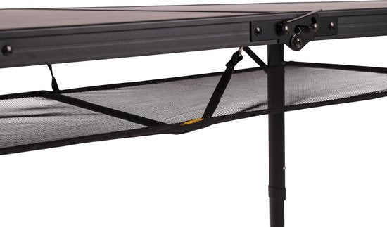 Bo-Camp - Industrial - Table - Woodbine - Ovale - Modèle « valise » - 150 x 80 cm
