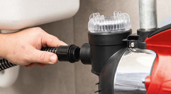 Pompe à eau domestique - Scheppach - HWW1400c - 1 300 W - 6 000 L/h - 4,8 bars - Hauteur de refoulement max. 44 m - Capacité du réservoir : 24 L