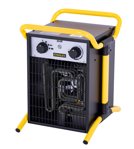 Stanley Workshop heater 3000 W - 45 x 30 x 20 cm - puissant et compact