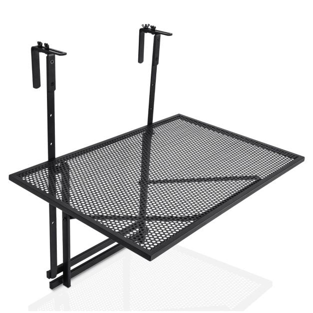 Table pliante Coast Railing - Support en fer - Hauteurs réglables - 60.5x40.5x61.5-82.5cm