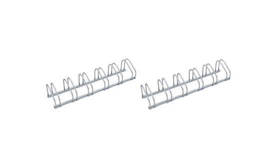 Monzana 2 pièces porte-vélo - Abri à vélos pour 12 vélos - 160x32x27 cm - Support à vélos en métal