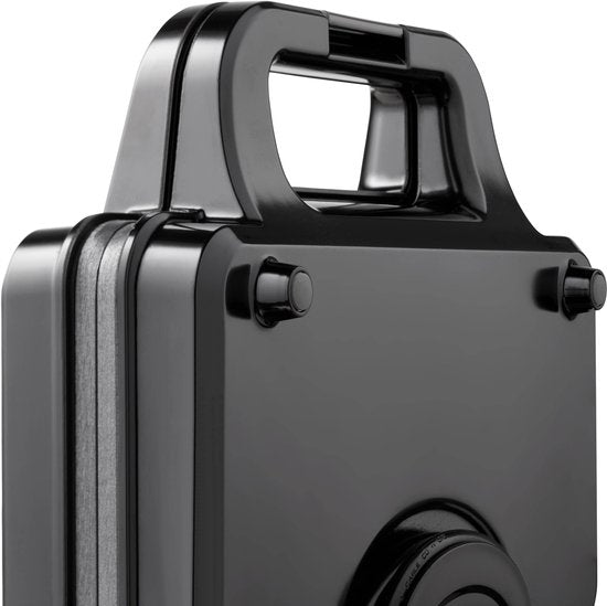 Appareil à croque-monsieur Tomado TGP2002S pour 2 croque-monsieur - Plaque de cuisson - Panini - Sans PFAS - 1 000 watts - Acier inoxydable