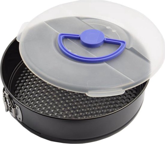 Moule à charnière Alpina - Ø 26 cm - Revêtement antiadhésif - avec couvercle
