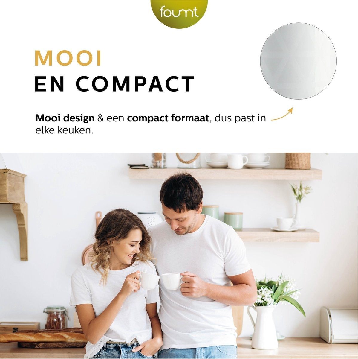 Ocina - Mousseur à lait petit - blanc