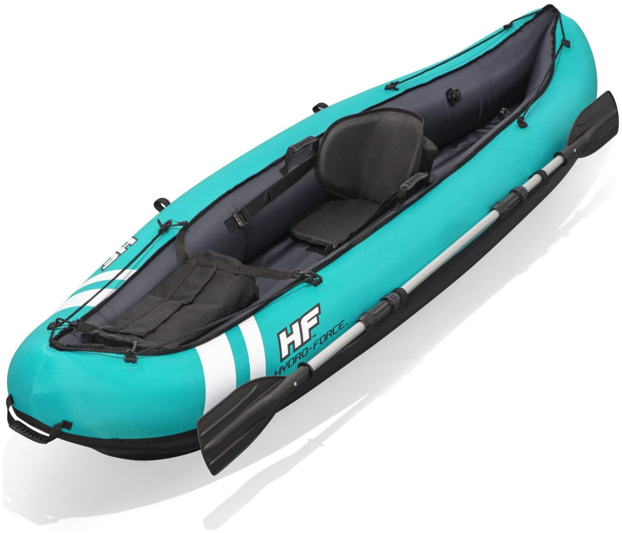 Bestway Hydro-Force Ventura Kayak - 1 personne - 280 x 86 cm - Robuste et confortable