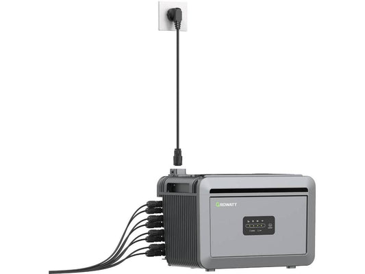 Batterie domestique Growatt Nexa 2000 - Possibilité d'extension - Design compact