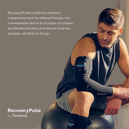 Manchon pour le bras Therabody RecoveryPulse - XL - Un seul