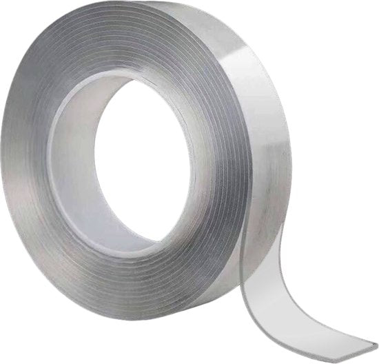 Ruban adhésif Hammersmith MonsterTape nanotape - Ruban adhésif double face doté de la technologie Nano-Grip - S'enlève sans laisser de traces - 3 pièces