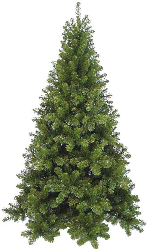 Sapin de Noël Triumph Tree Tuscan - Décoration de Noël en plastique pour l'intérieur, au rendu volumineux - Sapin artificiel en PVC avec 488 branches de sapin - Style classique - H 185 x Ø 109 cm - Vert