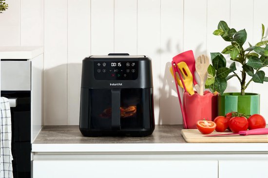 Instant Pot Vortex Plus 5 L Airfryer – 4-en-1 – Fenêtre de visualisation ClearCook – Filtre anti-odeurs OdourErase – EvenCrisp – Lavable au lave-vaisselle