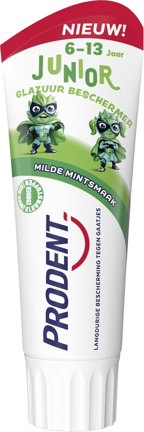 Prodent - Dentifrice - Junior 6 ans et plus - Protecteur d'émail - 12 x 75 ml - Lot économique