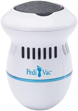 Appareil électrique Jml PediVac pour éliminer les callosités - Avec aspiration - Rechargeable par USB - Blanc