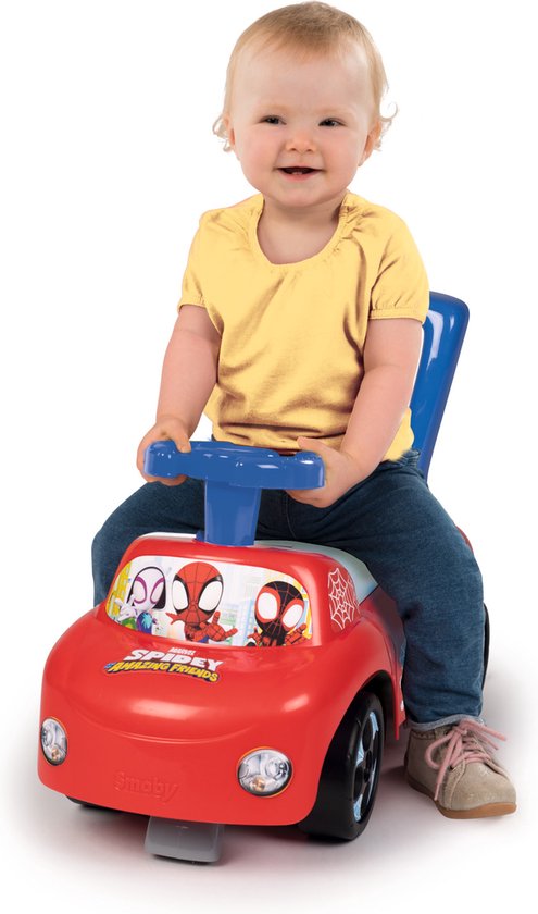 Smoby - Disney Marvel - Spider-Man - Spidey - Voiture à pédales