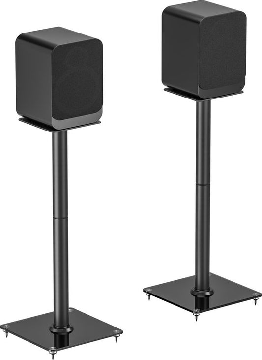 VDD Gaming Speaker Stand - Universal Speaker Stand - Floor Stand - Speaker Stand - set of 2 pieces - 76.5 cm high - 25 kg load capacity