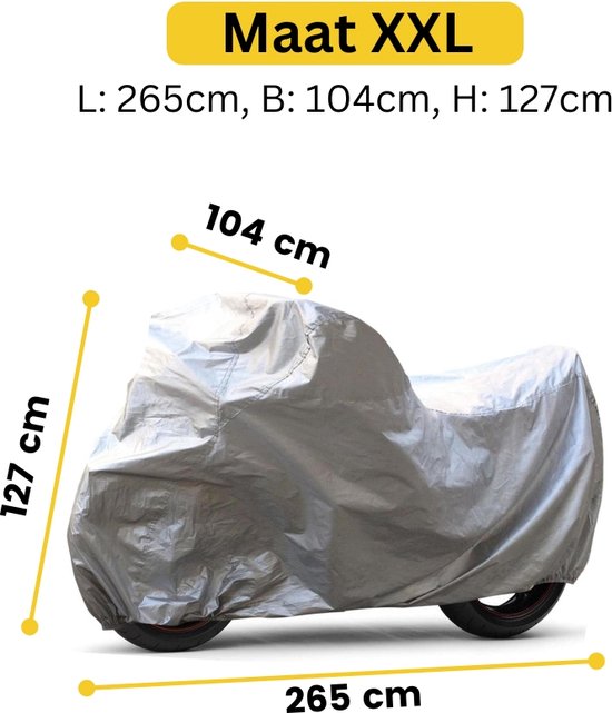 Housse moto Urban State - Housse scooter - Housse moto imperméable extérieure - Taille XXL