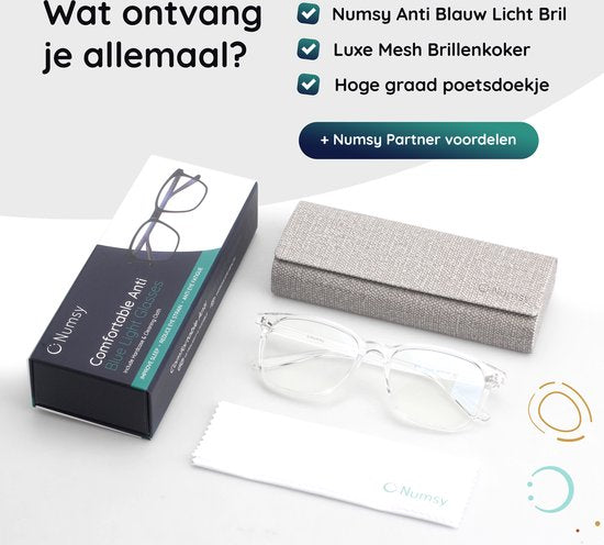 Lunettes de protection contre la lumière bleue - Lunettes d'ordinateur sans force - Lunettes d'affichage
